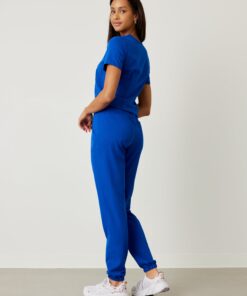 Alternative view of ROSIE RE-GARDE™ - ROYAL BLUE - Jogger Scrub Pants - SILVADUR™