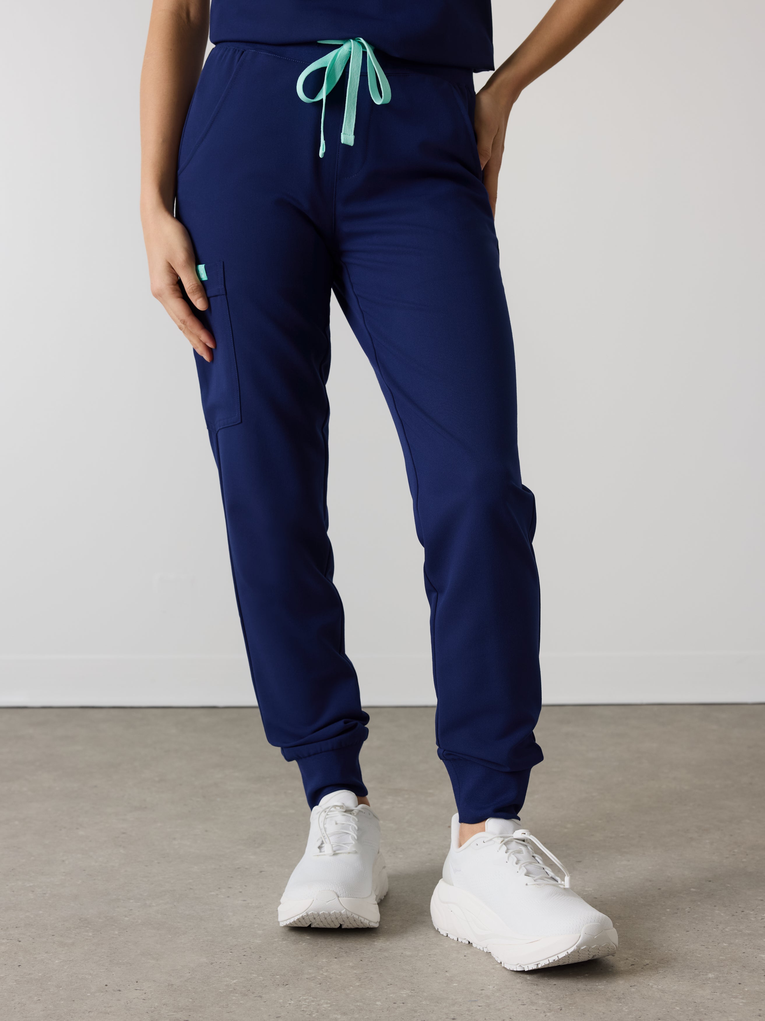 DEMI RE-GARDE™ - MODERN NAVY - Jogger Scrub Pants - SILVADUR™ - Image 4