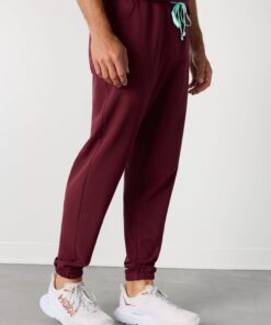 Alternative view of WILLIAM RE-GARDE™ - BURGUNDY - Men's Jogger Pants - SILVADUR™