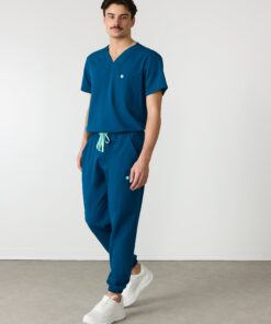 WILLIAM RE-GARDE™ - OPAL BLUE - Men's Jogger Pants - SILVADUR™