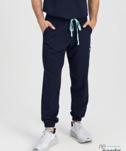 WILLIAM RE-GARDE™ - NAVY - Men's Jogger Pants - SILVADUR™ - Final Sale