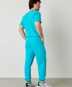 Alternative view of WILLIAM RE-GARDE™ - Turquoise - Men's Jogger Pants - Final Sale