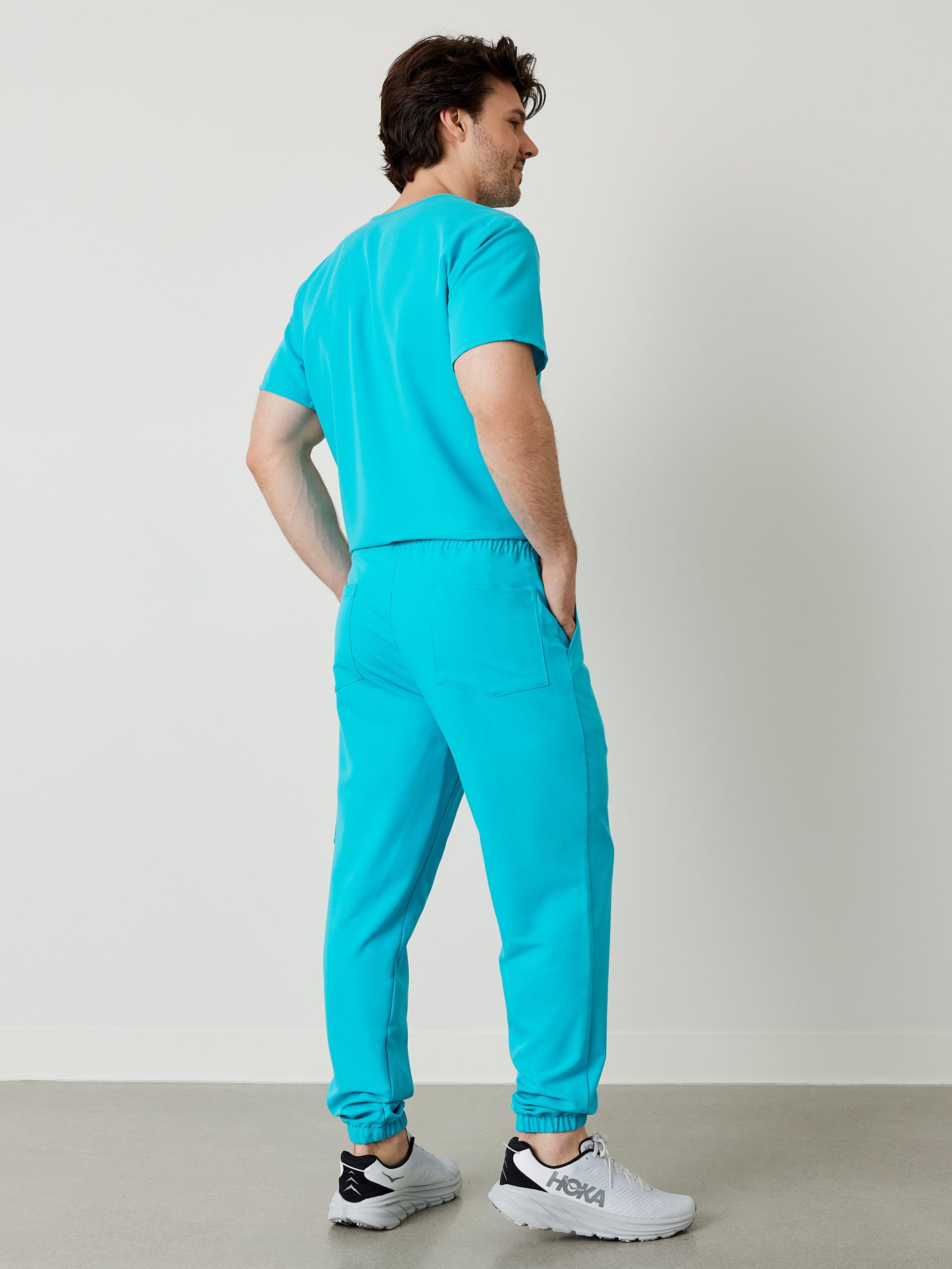 WILLIAM RE-GARDE™ - Turquoise - Men's Jogger Pants - Final Sale - Image 2