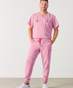 WILLIAM RE-GARDE™ - HOPEFUL PINK - Men's Jogger Pants - SILVADUR™ - Final Sale