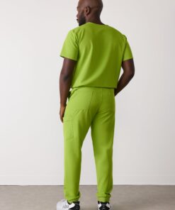 Alternative view of BRUCE RE-GARDE™ - GRUMPY GREEN - Men's Jogger Pants - SILVADUR™ - Final Sale