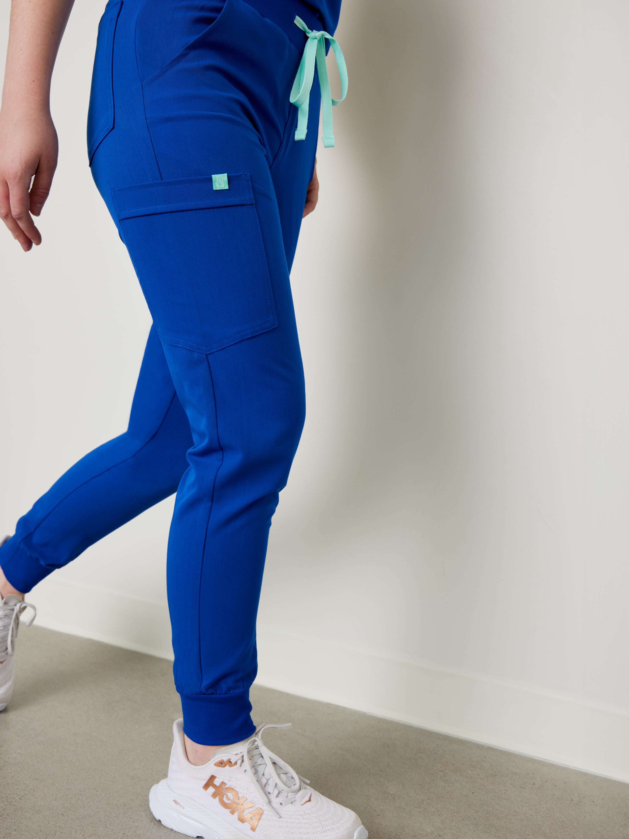 DEMI RE-GARDE™ - ROYAL BLUE - Jogger Scrub Pants - SILVADUR™ - Image 2