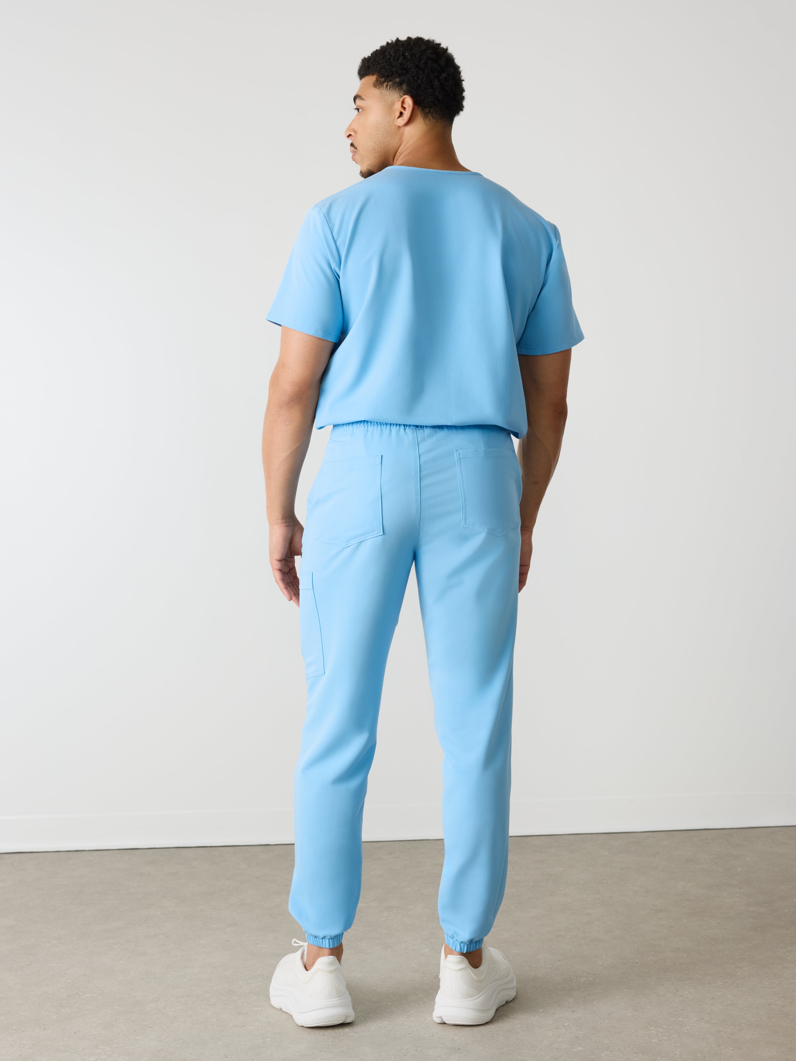 WILLIAM RE-GARDE™ - CLASSIC BLUE - Men's Jogger Pants - SILVADUR™ - Image 2