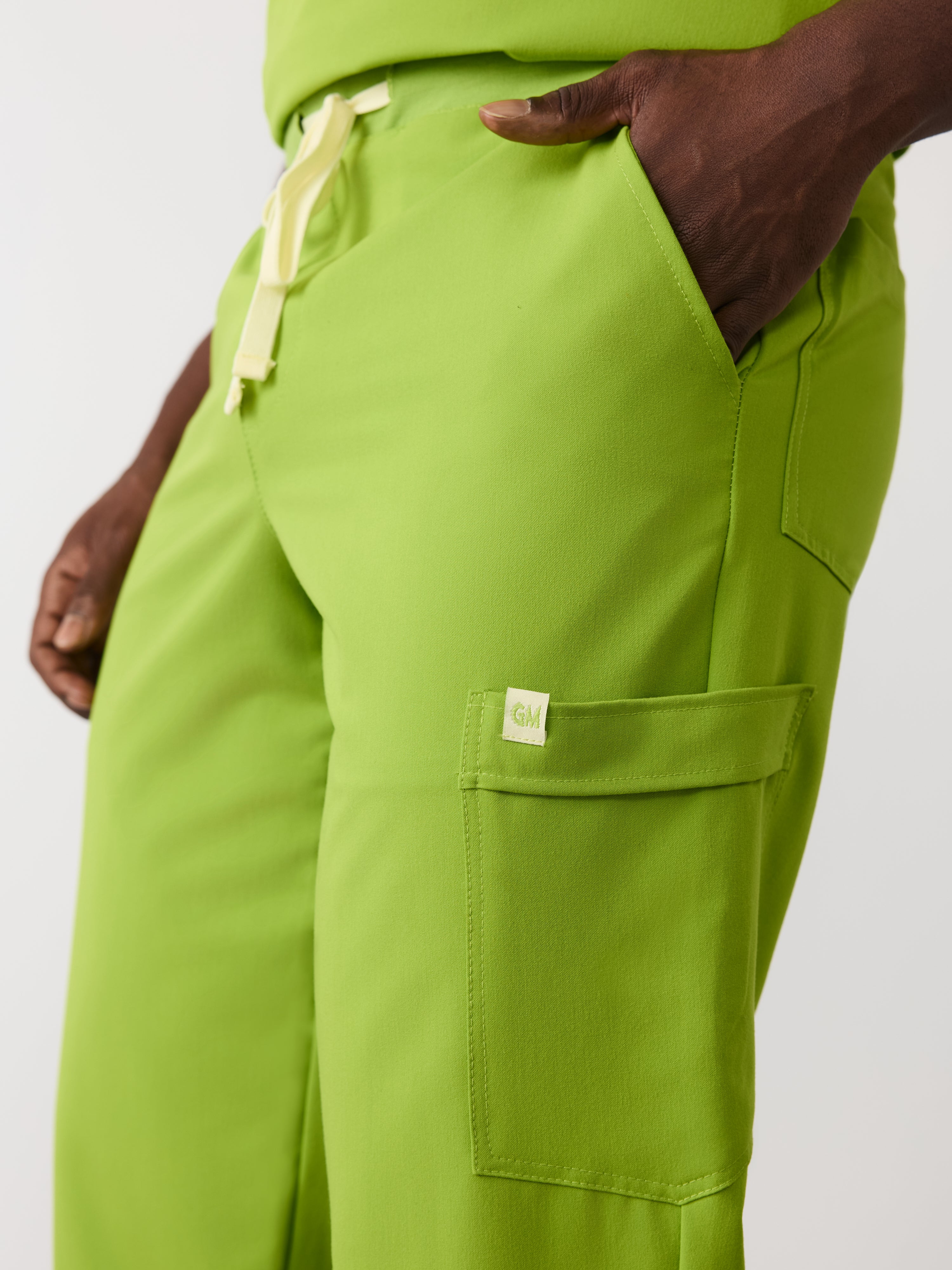 BRUCE RE-GARDE™ - GRUMPY GREEN - Men's Jogger Pants - SILVADUR™ - Final Sale - Image 4