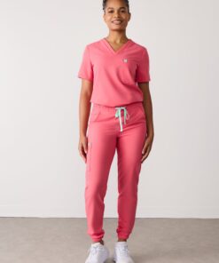 ROSIE RE-GARDE™ - WARM EMBER - Jogger Scrub Pants - SILVADUR™ - Final Sale
