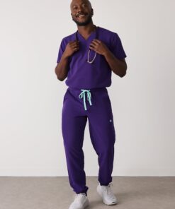 BRUCE RE-GARDE™ - MIDNIGHT VELVET - Men's Jogger Pants - SILVADUR™ - Final Sale