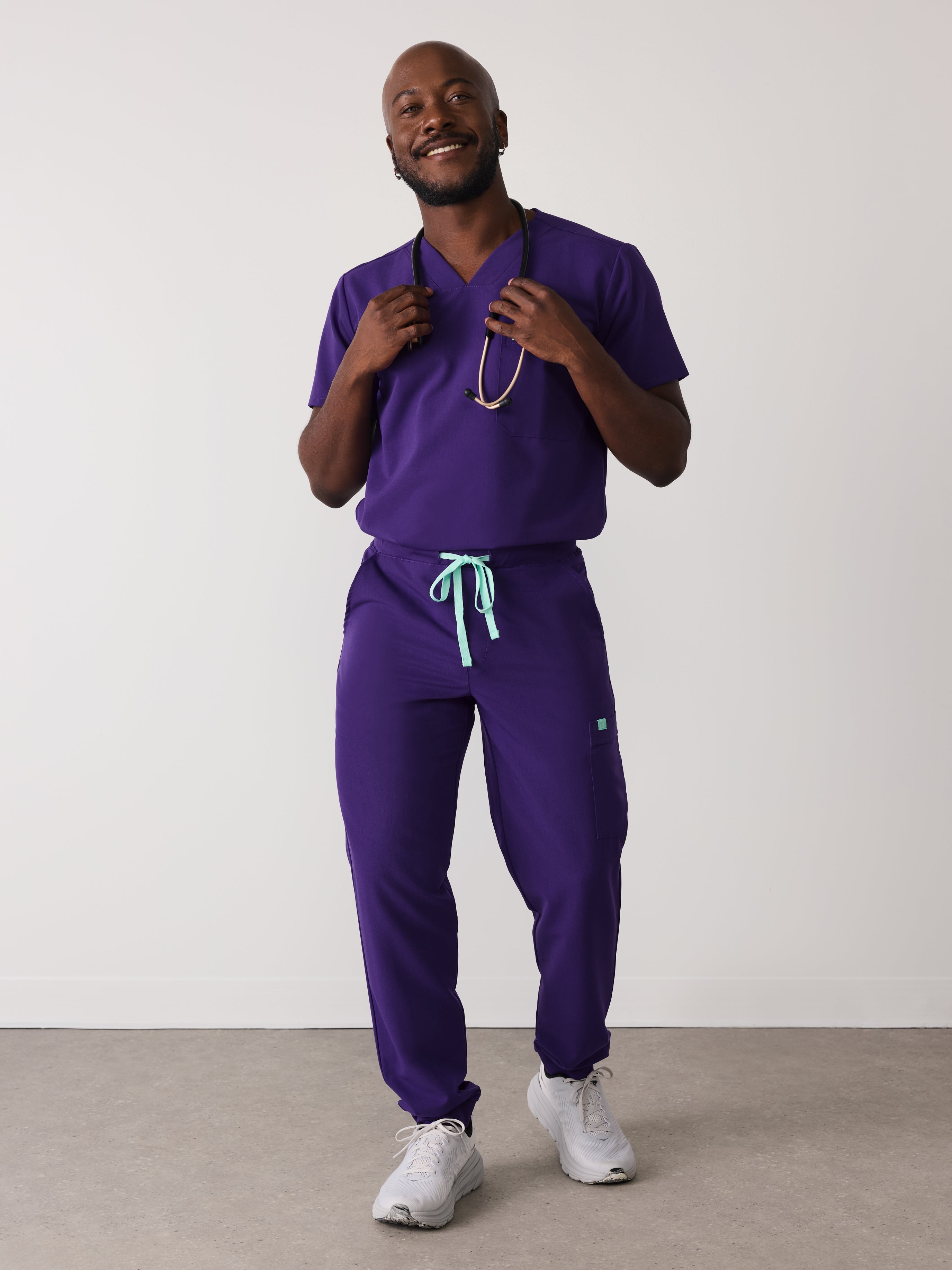 BRUCE RE-GARDE™ - MIDNIGHT VELVET - Men's Jogger Pants - SILVADUR™ - Final Sale