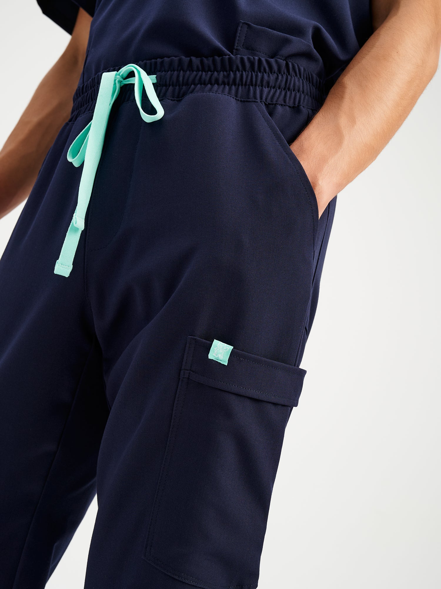 WILLIAM RE-GARDE™ - DARK BLUE - Men's Jogger Pants - FINAL SALE - Image 3