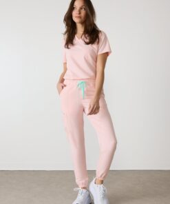 ROSIE RE-GARDE™ - ROSE QUARTZ - Jogger Scrub Pants - SILVADUR™
