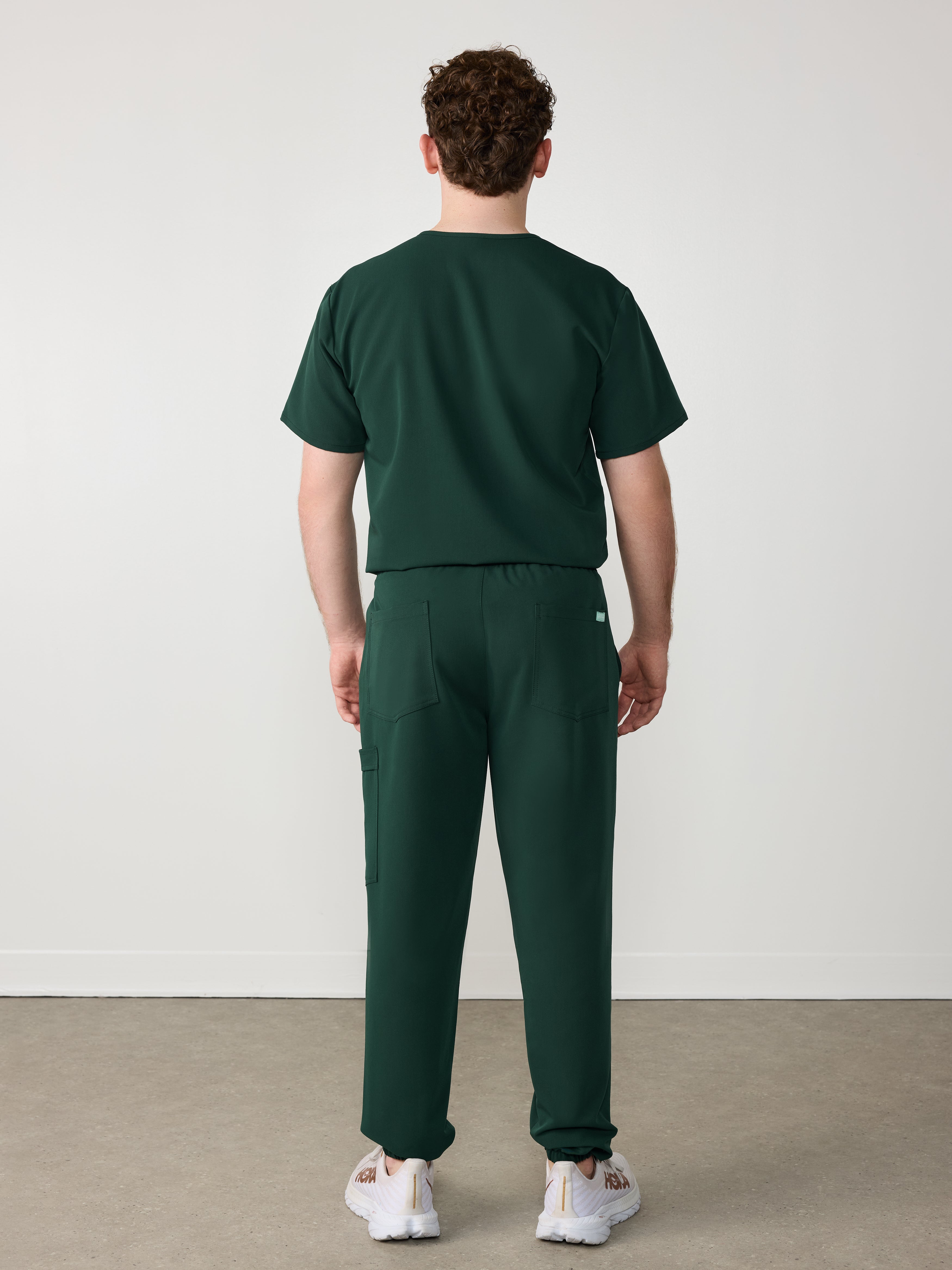 WILLIAM RE-GARDE™ - FOREST GREEN - Men's Jogger Pants - SILVADUR™ - Image 4