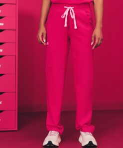 Alternative view of JULIETA RE-GARDE™ - VIBRANT FUCHSIA - Straight Cut Scrub Pants - SILVADUR™