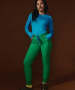 DEMI RE-GARDE™ - G-M x PONY GREEN - Jogger Scrub Pants - SILVADUR™