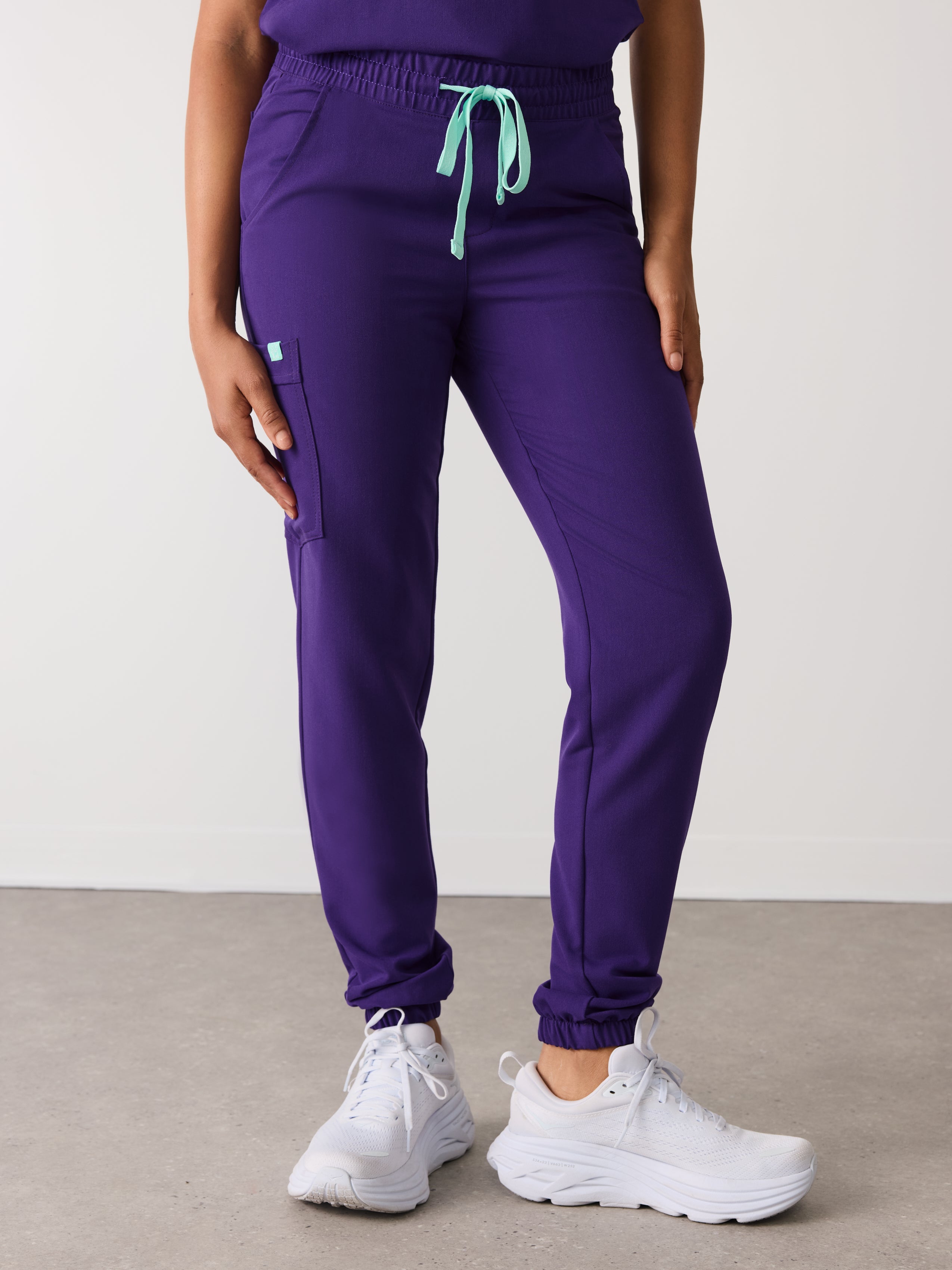 ROSIE RE-GARDE™ - MIDNIGHT VELVET - Jogger Scrub Pants - SILVADUR™ - Final Sale - Image 2