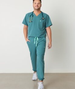 WILLIAM RE-GARDE™ - LAGOON BLUE - Men's Jogger Pants - SILVADUR™ - Final Sale