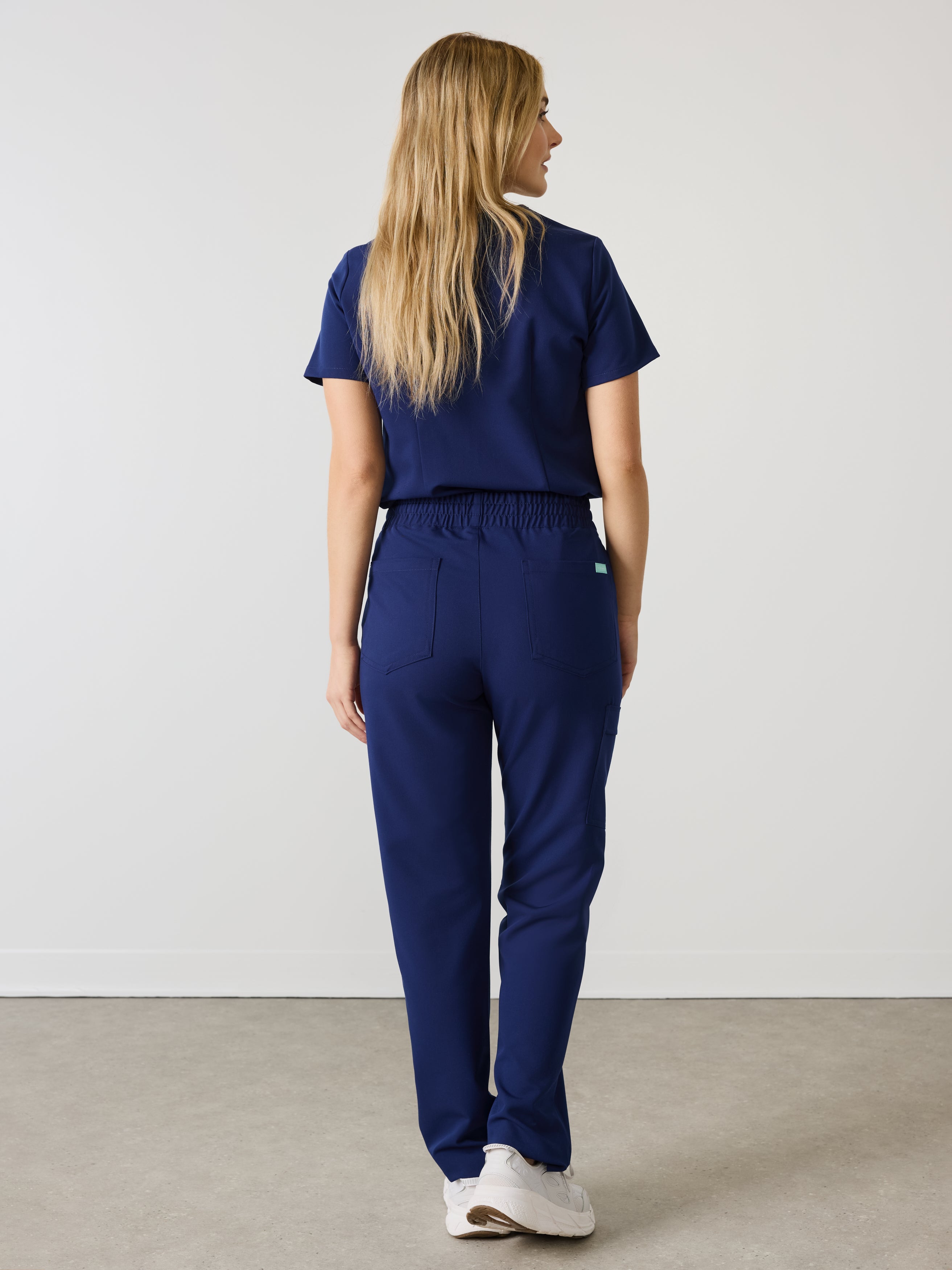 JULIETA RE-GARDE™ - MODERN NAVY - Straight Cut Scrub Pants - SILVADUR™ - Image 4