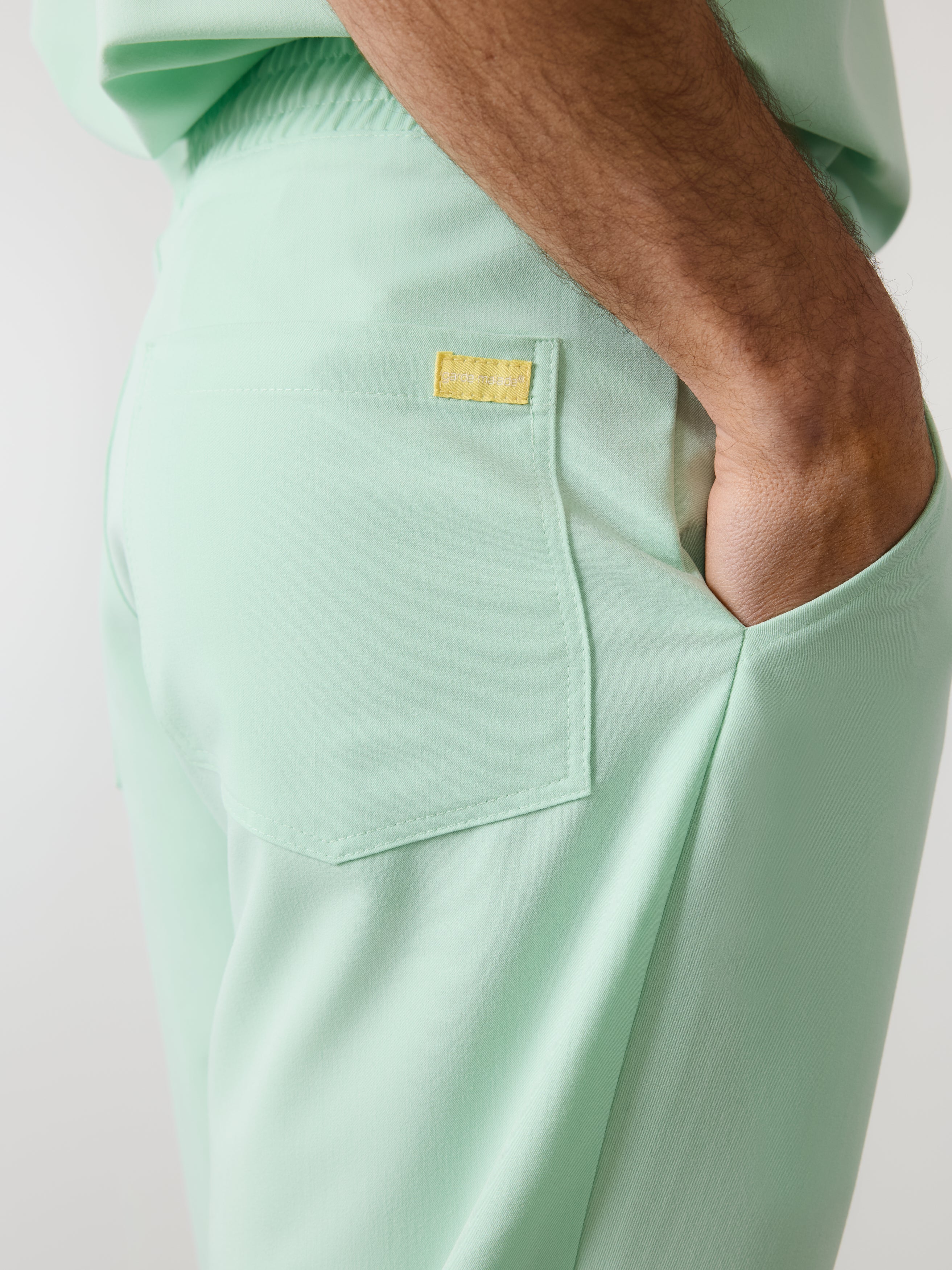WILLIAM RE-GARDE™ - MISTY MINT - Men's Jogger Pants - SILVADUR™ - Image 4