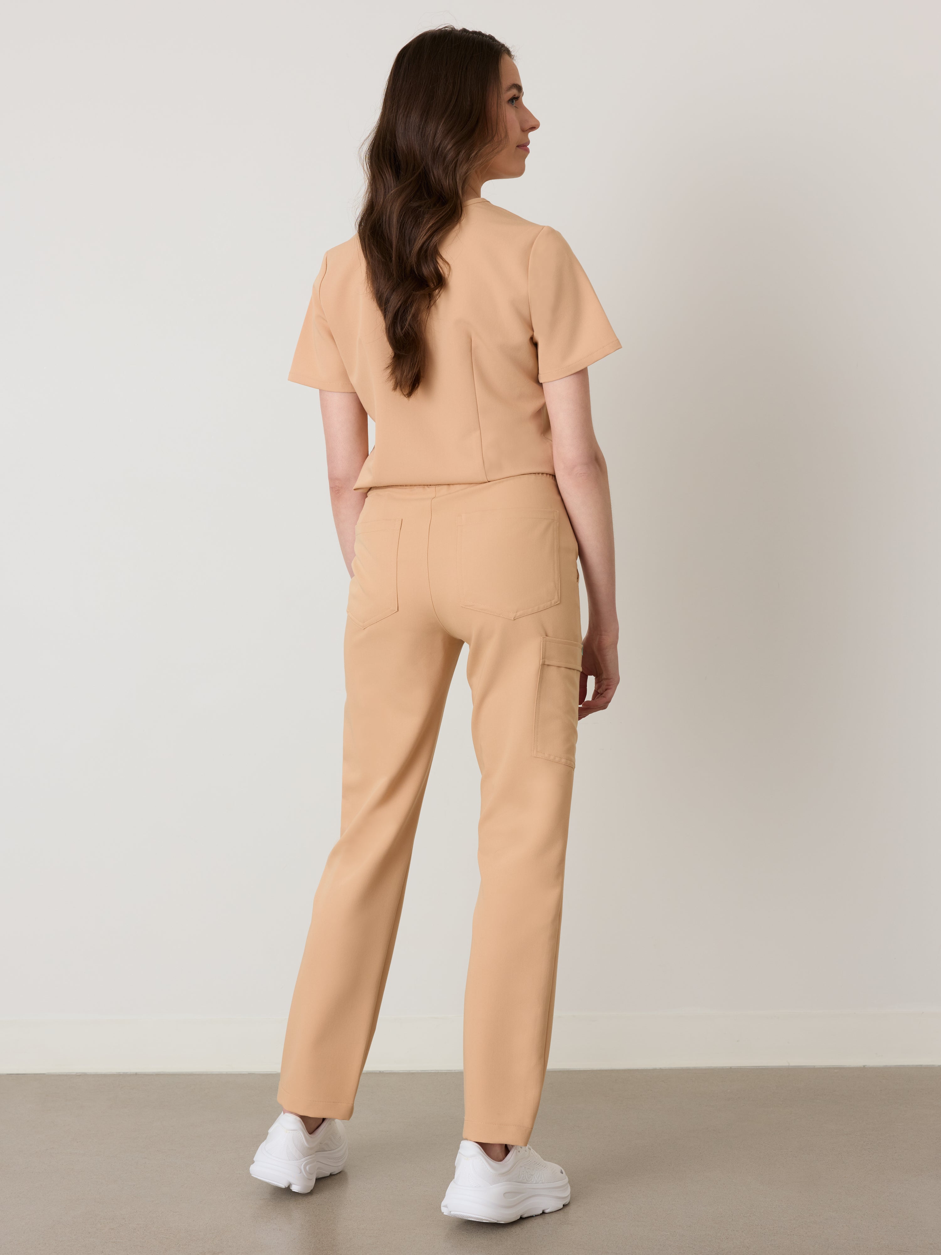 JULIETA RE-GARDE™ - SPICED EARTH - Straight Cut Scrub Pants - SILVADUR™ - Final Sale - Image 4