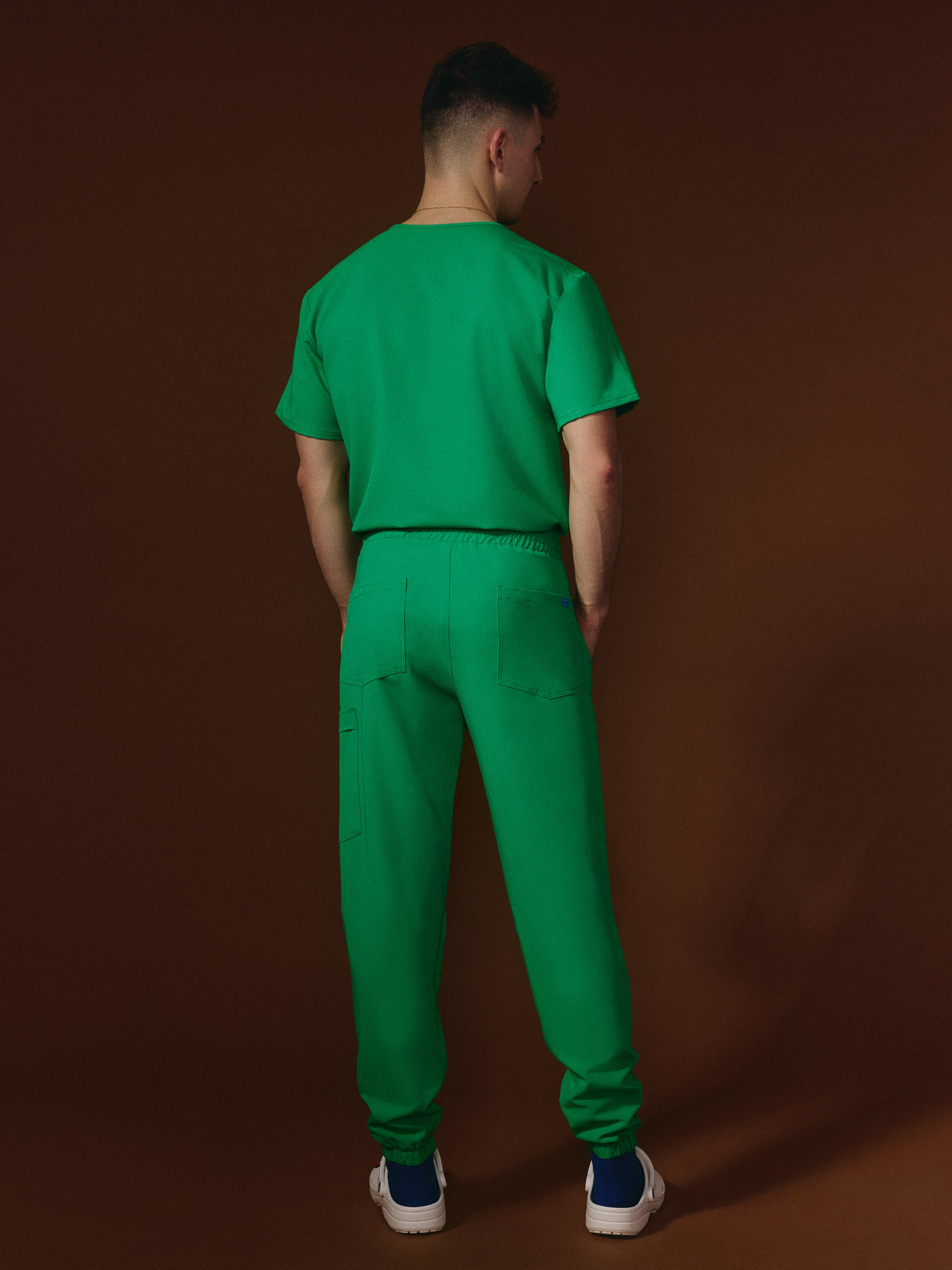 WILLIAM RE-GARDE™ - G-M x PONY GREEN - Men's Jogger Pants - SILVADUR™ - Image 4