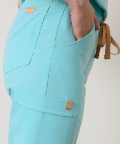 Alternative view of ROSIE RE-GARDE™ - OCEAN TIDE - Jogger Scrub Pants - SILVADUR™ - Final Sale