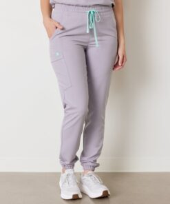 Alternative view of ROSIE RE-GARDE™ - PEARL - Jogger Scrub Pants - SILVADUR™ - Final Sale