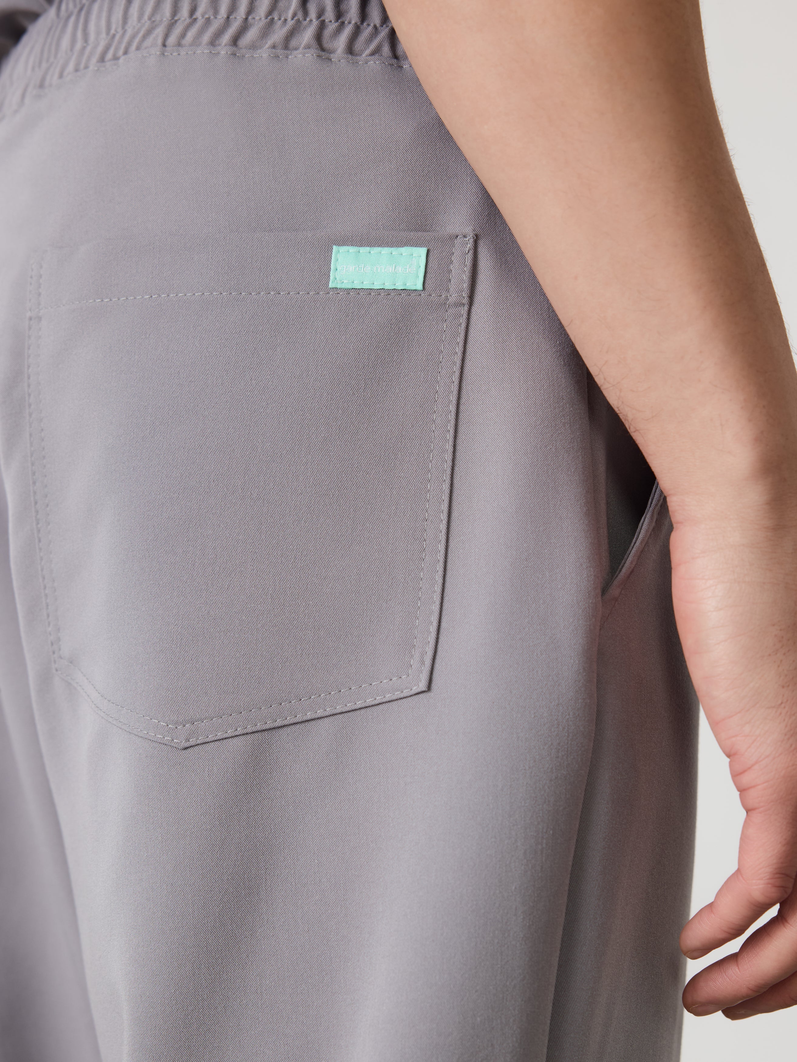 WILLIAM RE-GARDE™ - ECLIPSE GREY - Men's Jogger Pants - SILVADUR™ - Image 4