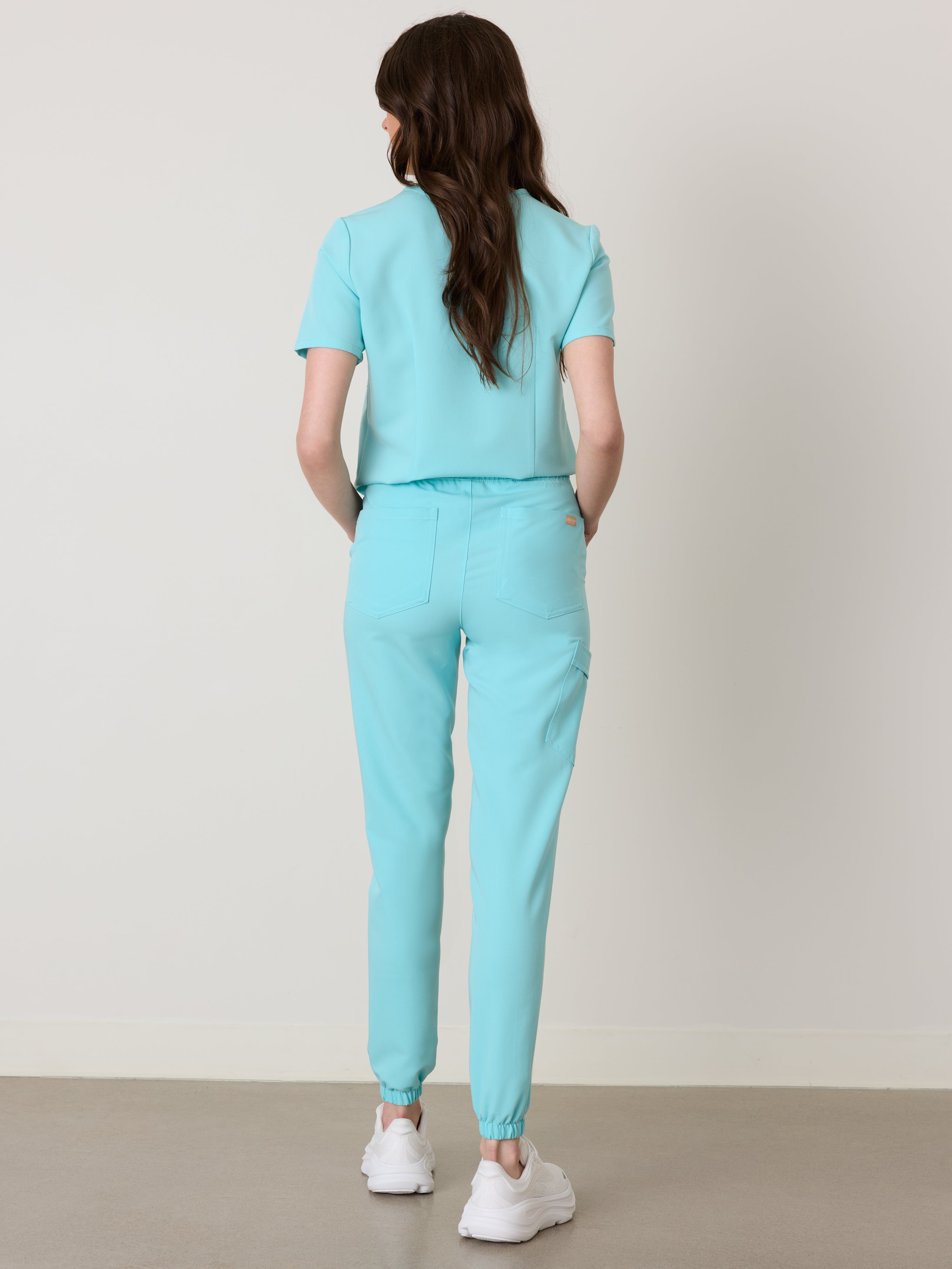ROSIE RE-GARDE™ - OCEAN TIDE - Jogger Scrub Pants - SILVADUR™ - Final Sale - Image 3
