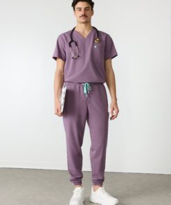 WILLIAM RE-GARDE™ - DUSTY PURPLE - Men's Jogger Pants - SILVADUR™