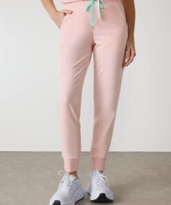 Alternative view of DEMI RE-GARDE™ - ROSE QUARTZ - Jogger Scrub Pants - SILVADUR™