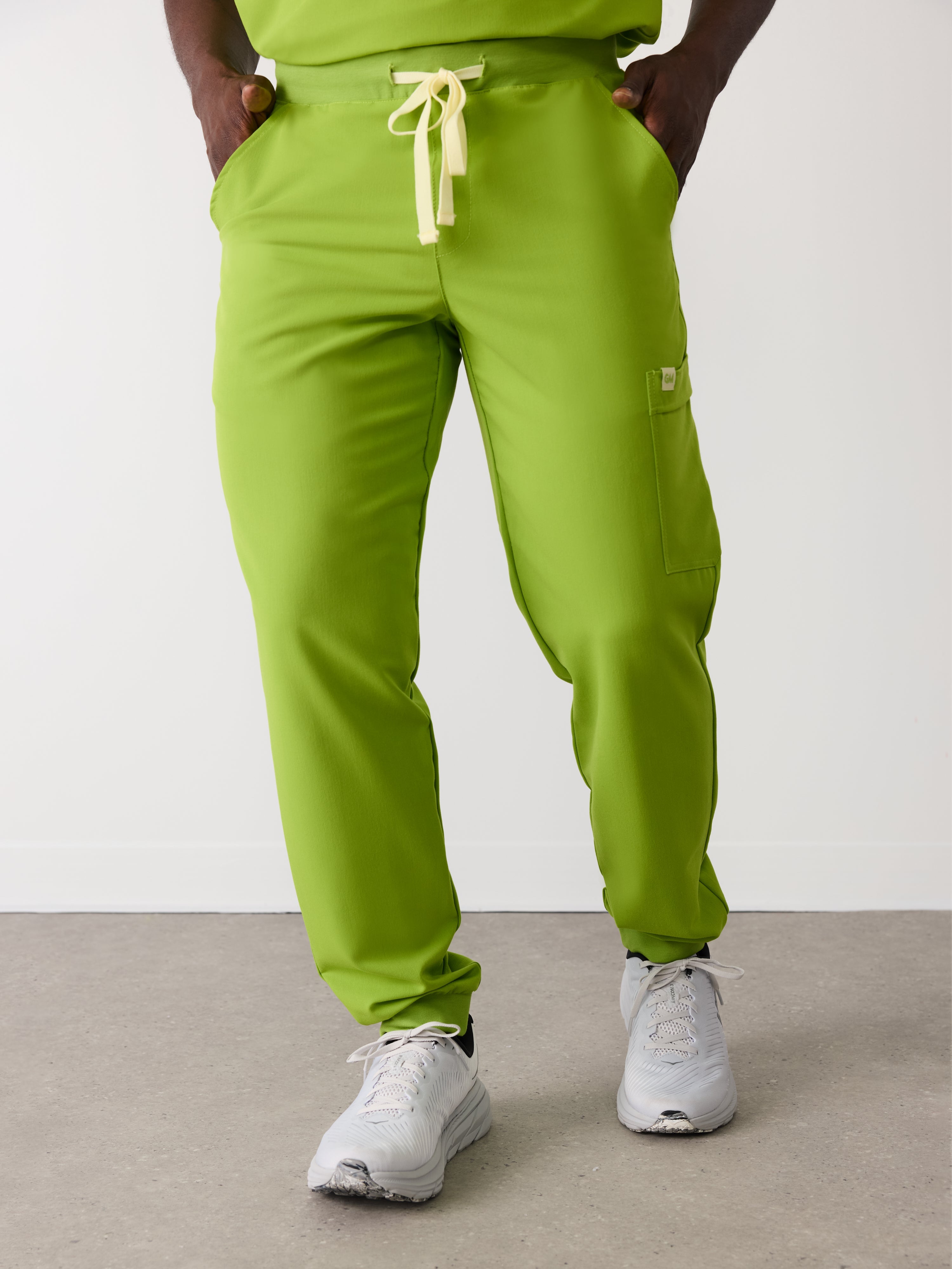BRUCE RE-GARDE™ - GRUMPY GREEN - Men's Jogger Pants - SILVADUR™ - Final Sale - Image 3