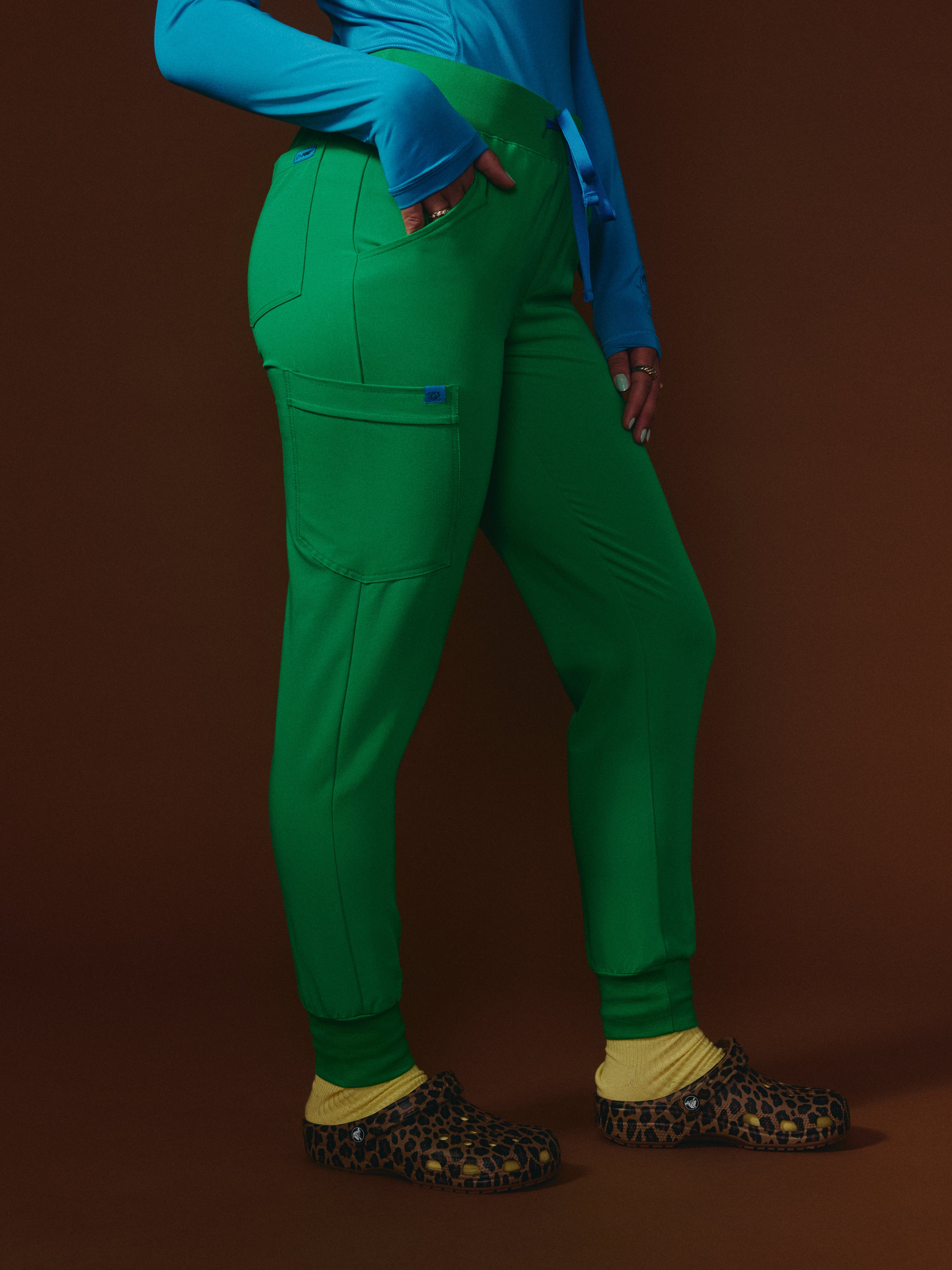 DEMI RE-GARDE™ - G-M x PONY GREEN - Jogger Scrub Pants - SILVADUR™ - Image 2
