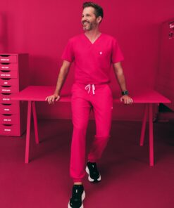 WILLIAM RE-GARDE™ - VIBRANT FUCHSIA - Men's Jogger Pants - SILVADUR™