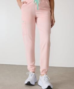 Alternative view of ROSIE RE-GARDE™ - ROSE QUARTZ - Jogger Scrub Pants - SILVADUR™