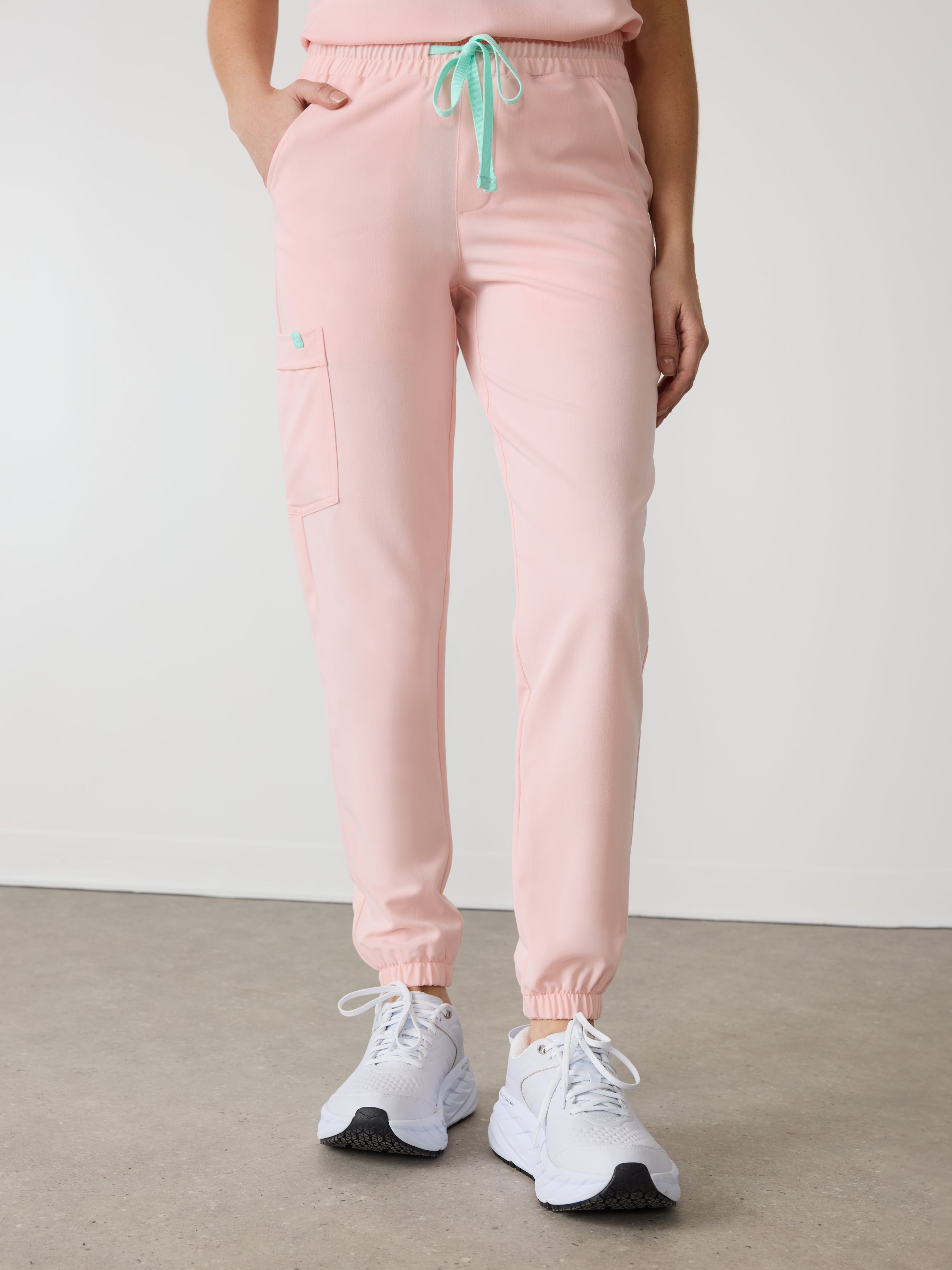 ROSIE RE-GARDE™ - ROSE QUARTZ - Jogger Scrub Pants - SILVADUR™ - Image 2