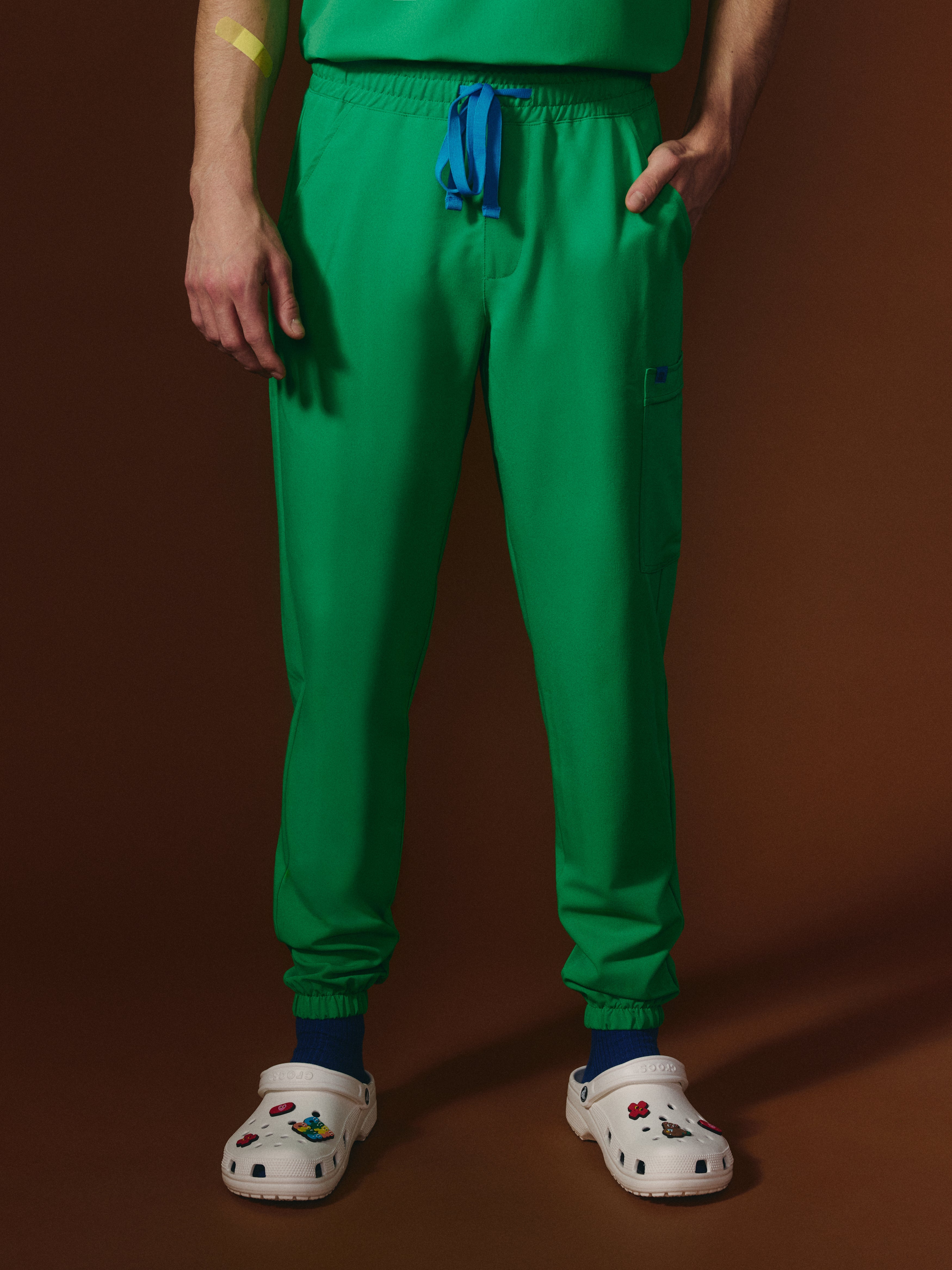 WILLIAM RE-GARDE™ - G-M x PONY GREEN - Men's Jogger Pants - SILVADUR™ - Image 3