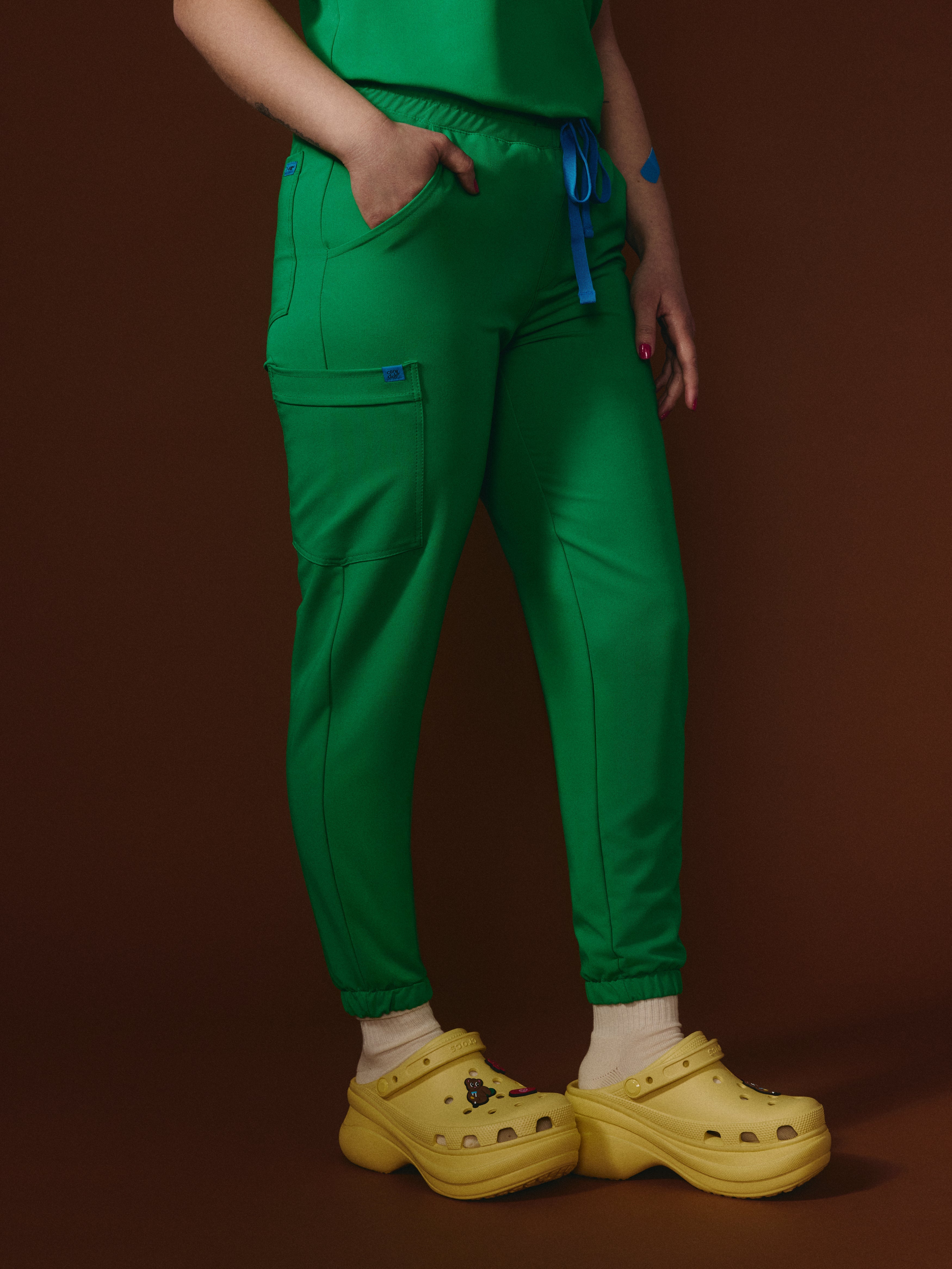 ROSIE RE-GARDE™ - G-M x PONY GREEN - Jogger Scrub Pants - SILVADUR™ - Image 2