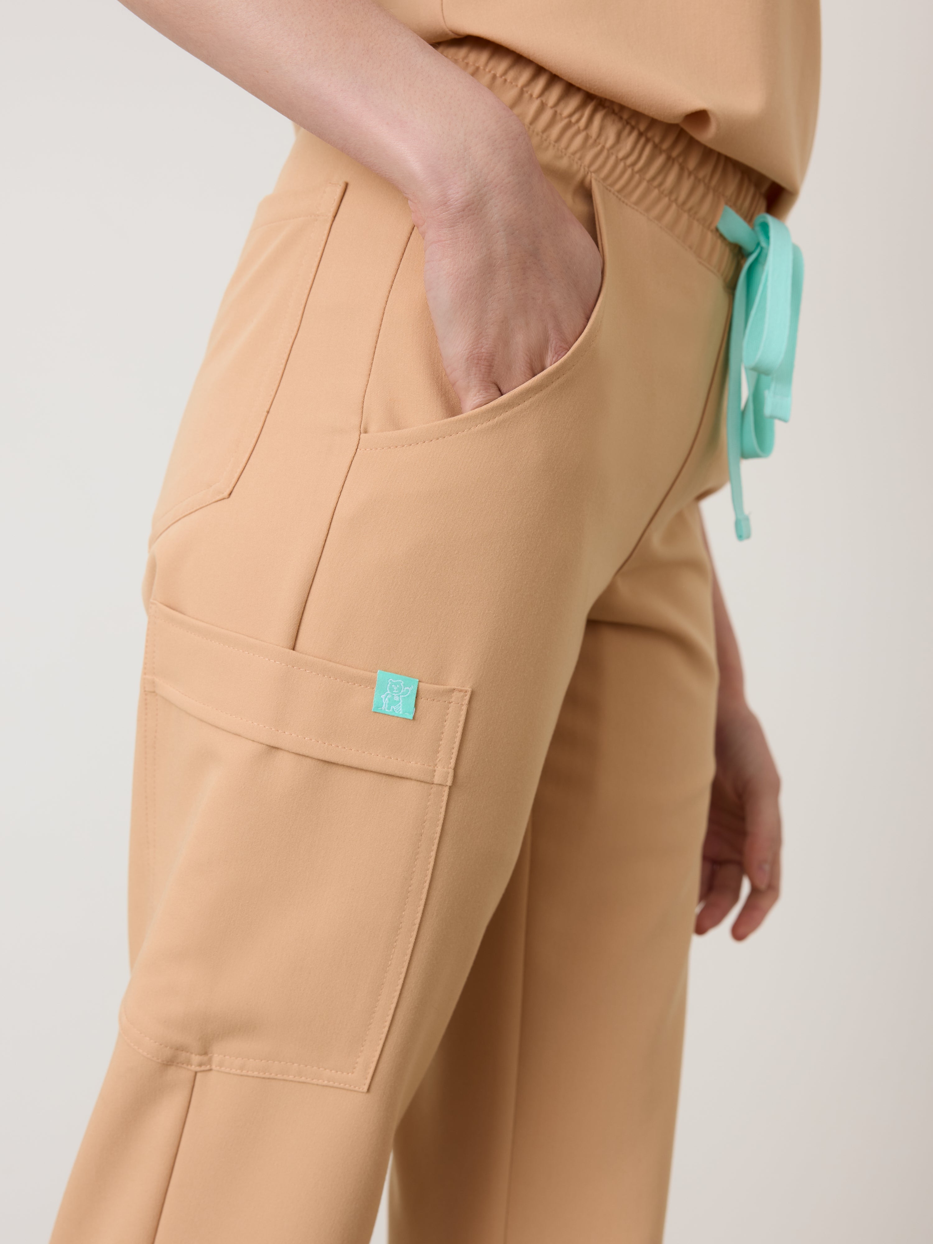 JULIETA RE-GARDE™ - SPICED EARTH - Straight Cut Scrub Pants - SILVADUR™ - Final Sale - Image 2