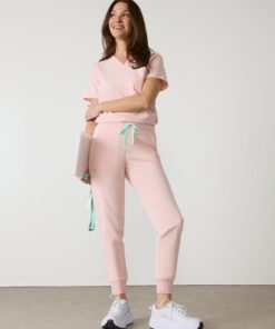 DEMI RE-GARDE™ - ROSE QUARTZ - Jogger Scrub Pants - SILVADUR™