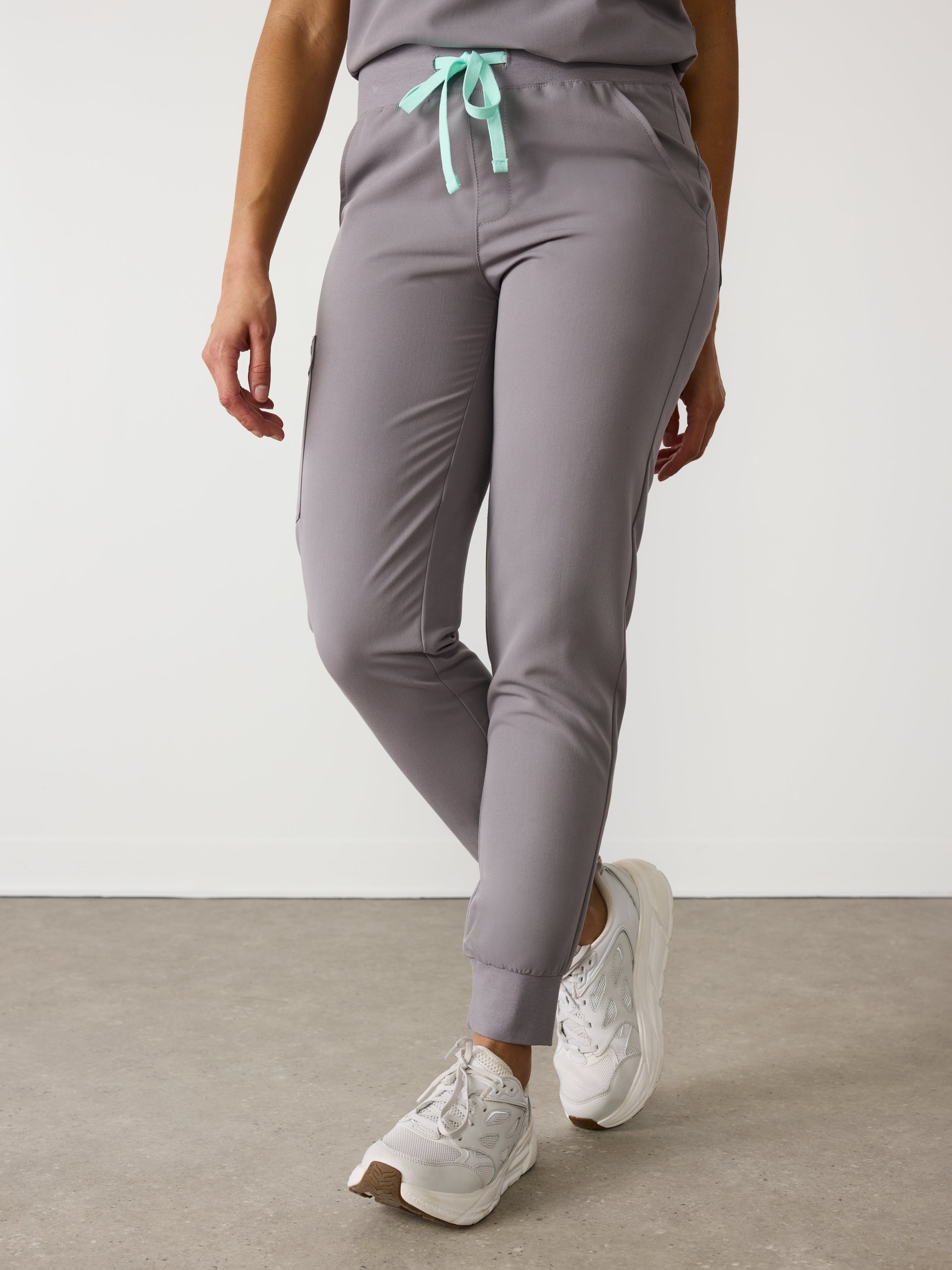 DEMI RE-GARDE™ - ECLIPSE GREY - Jogger Scrub Pants - SILVADUR™ - Image 2