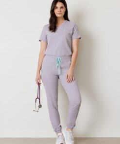ROSIE RE-GARDE™ - PEARL - Jogger Scrub Pants - SILVADUR™ - Final Sale