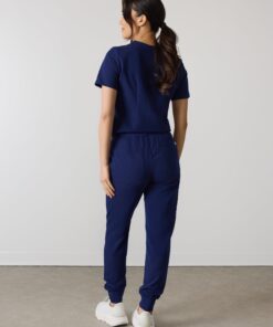 Alternative view of DEMI RE-GARDE™ - MODERN NAVY - Jogger Scrub Pants - SILVADUR™