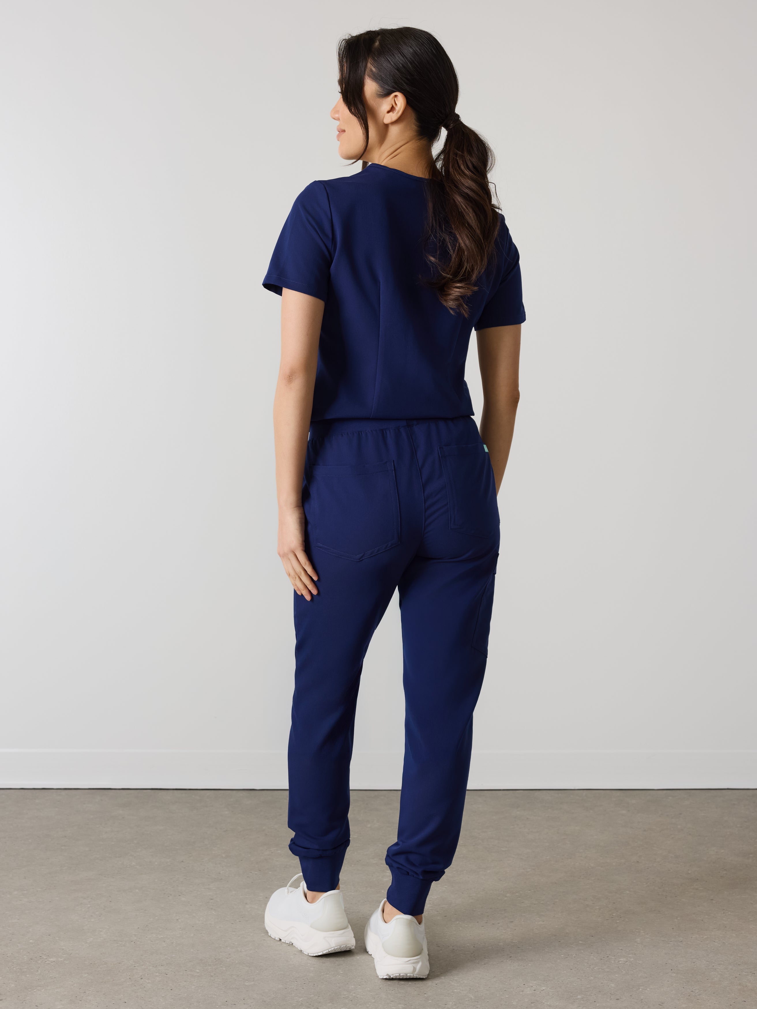 DEMI RE-GARDE™ - MODERN NAVY - Jogger Scrub Pants - SILVADUR™ - Image 2