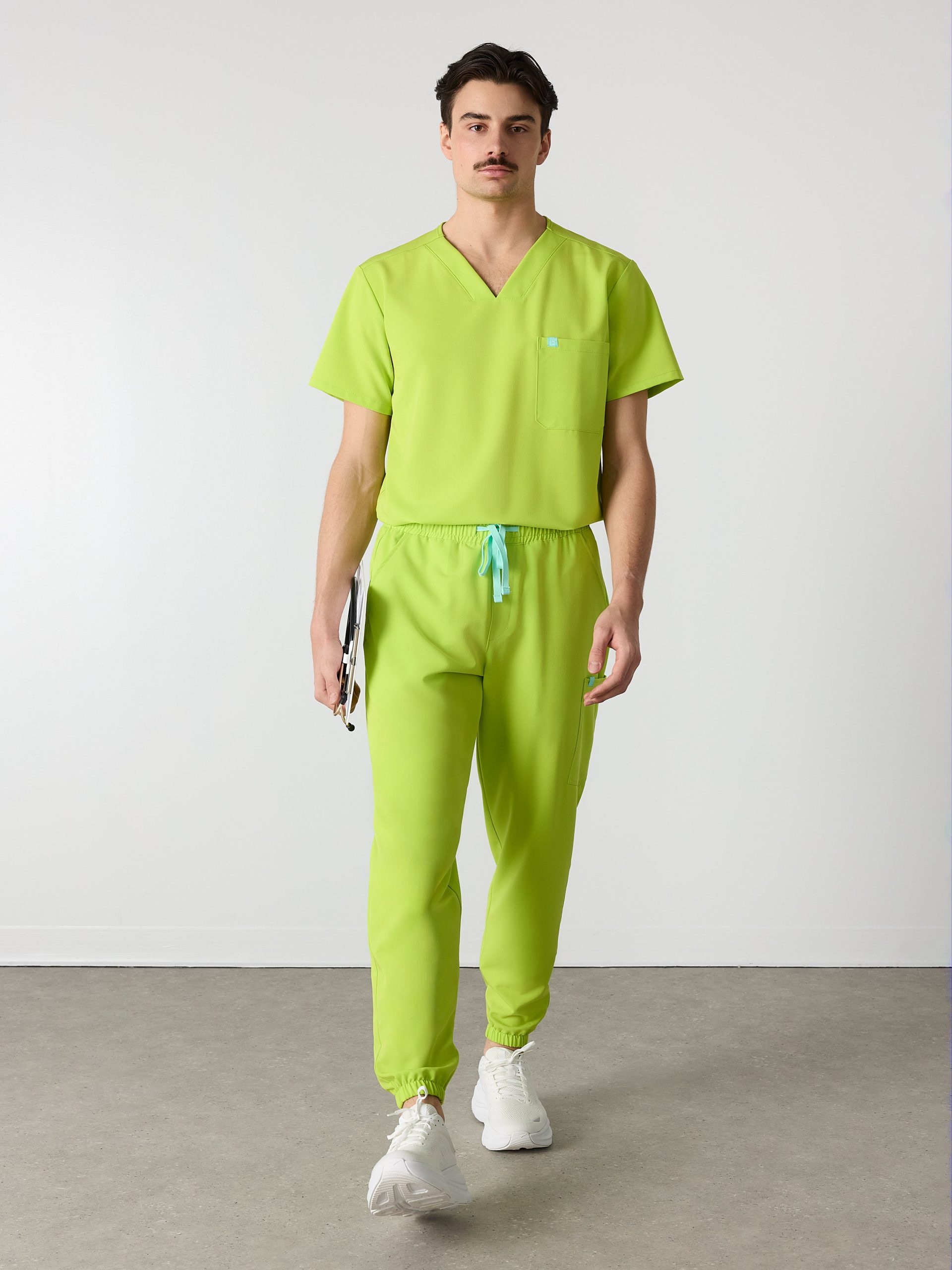 WILLIAM RE-GARDE™ - LIME - Men's Jogger Pants - SILVADUR™