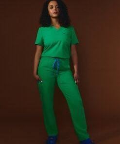 JULIETA RE-GARDE™ - G-M x PONY GREEN - Straight Cut Scrub Pants - SILVADUR™