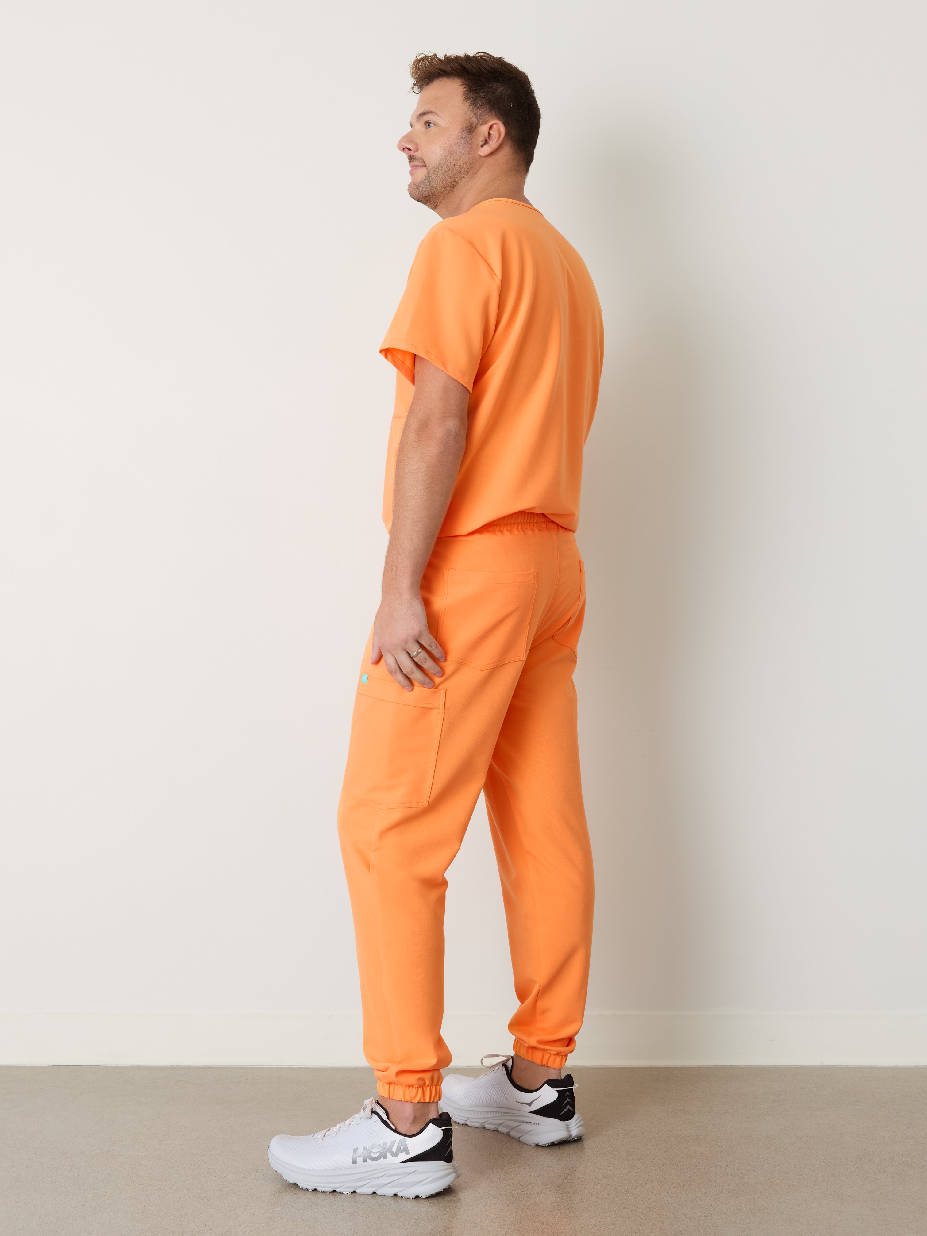 WILLIAM RE-GARDE™ - NECTARINE - Men's Jogger Pants - SILVADUR™ - Final Sale - Image 3