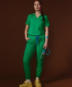 ROSIE RE-GARDE™ - G-M x PONY GREEN - Jogger Scrub Pants - SILVADUR™