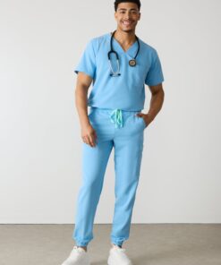WILLIAM RE-GARDE™ - CLASSIC BLUE - Men's Jogger Pants - SILVADUR™